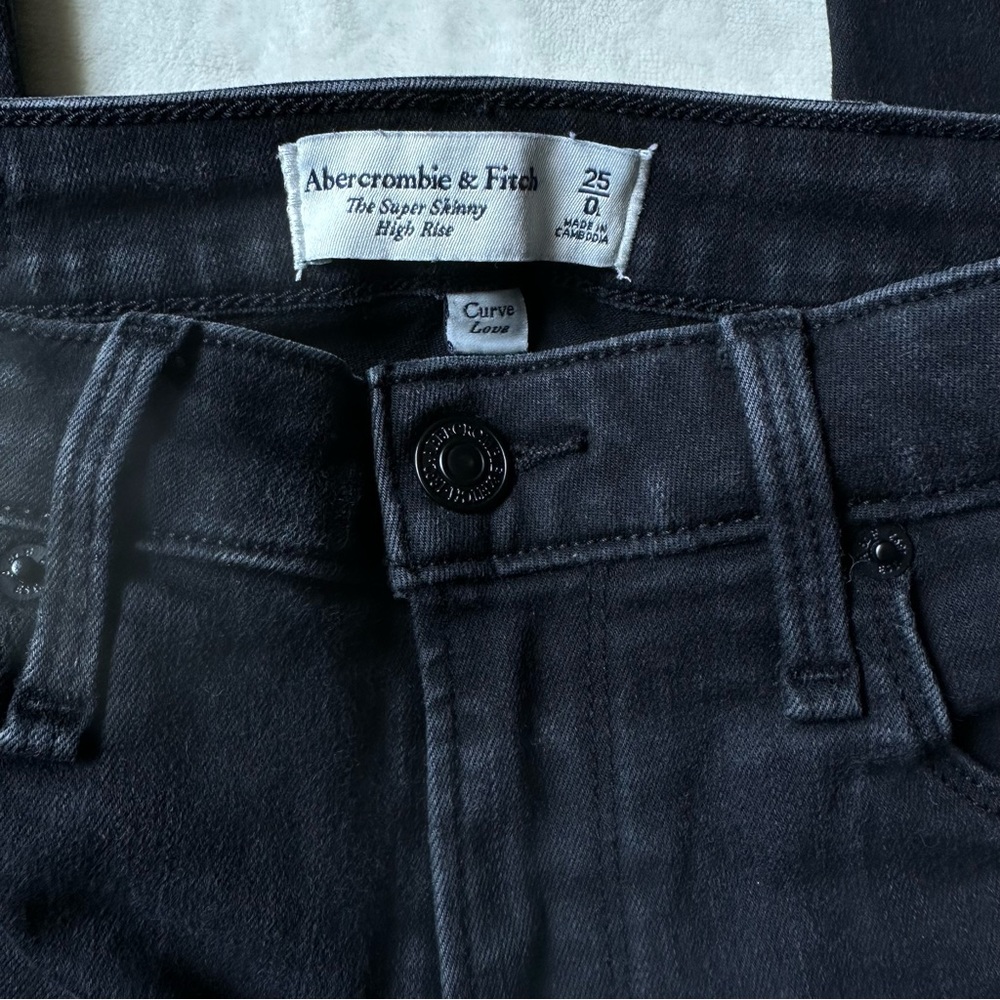 High Rise Super Skinny Ankle Jean
